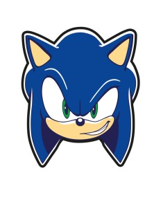 The Sonic Cuscino Sonic Il riccio 3D 35 x 40 cm New Import