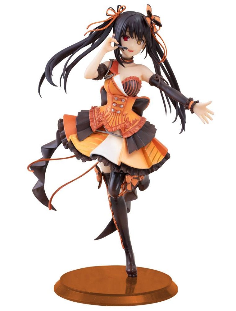 Date A Live Fragment: Date A Bullet Pvc Statua 1/7 Kurumi Tokisaki (idol Ver.) Another Edition 24 Cm Plum Pmoa