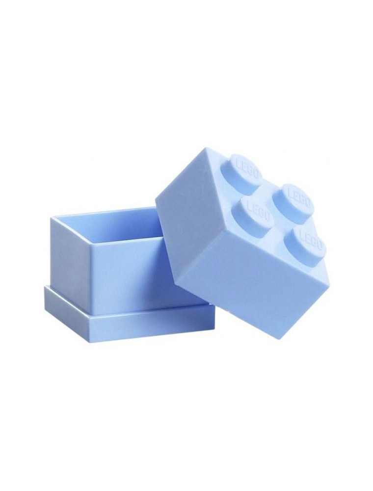 CONTENITORE LEGO MINI BOX 4 AZZURRO GADGET