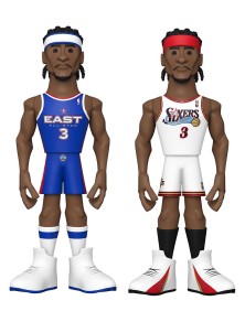 Nba Legends Vinile Gold Figures 13 Cm Allen Iverson (philadelphia 76ers) Funko