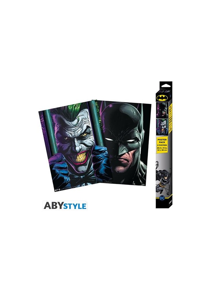 Abydco858 - Dc Comics - Batman E Joker - Set 2 Chibi Poster (52x38) Gadget