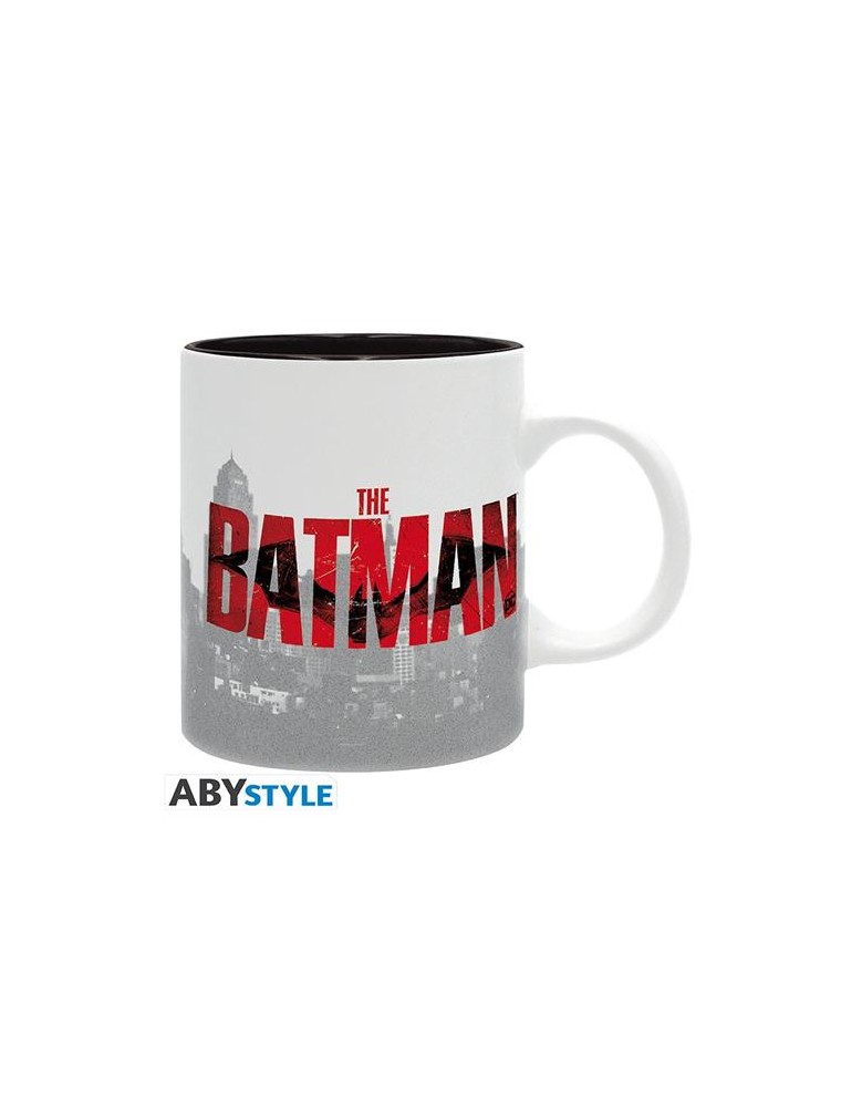 Abymuga089 - Dc Comics - Tazza 320ml - The Batman Red Silhouette Gadget