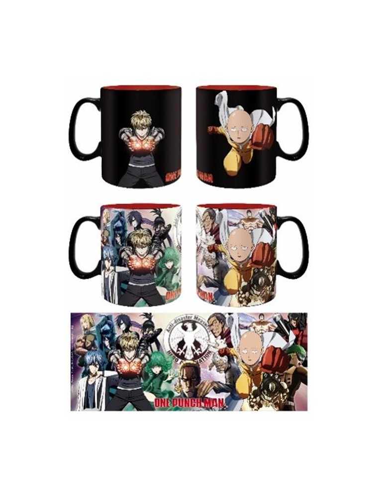 Abymug448 - One Punch Man - Heat Change Tazza 460ml - Heroes Gadget