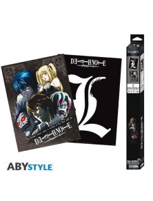 Abydco707 - Death Note - L & Group - Set 2 Chibi Poster (52x38) Gadget