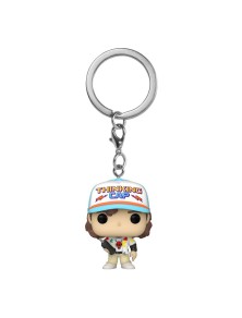 Stranger Things  Portachiavi 4 Cm Dustin  Funko Pop Vinile