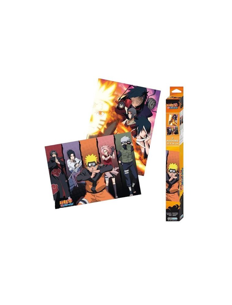 Naruto Shippuden Set 2 Poster 52 x 38 Abystyle