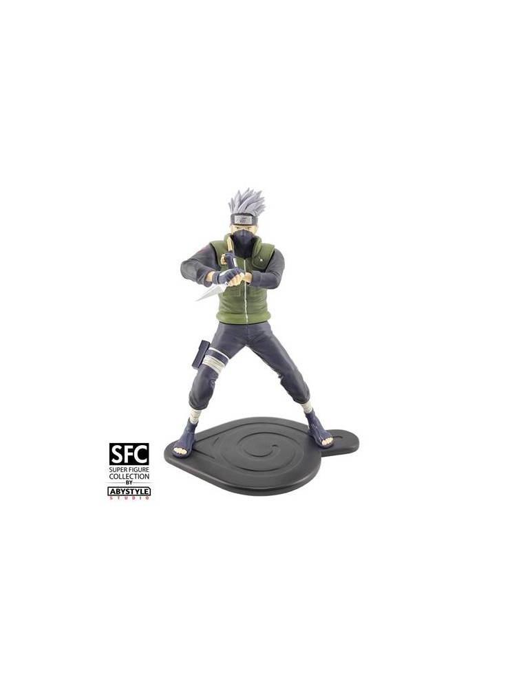 Abyfig014 - Naruto Shippuden - Super Figura Collection - Kakashi Figura 17cm Figures