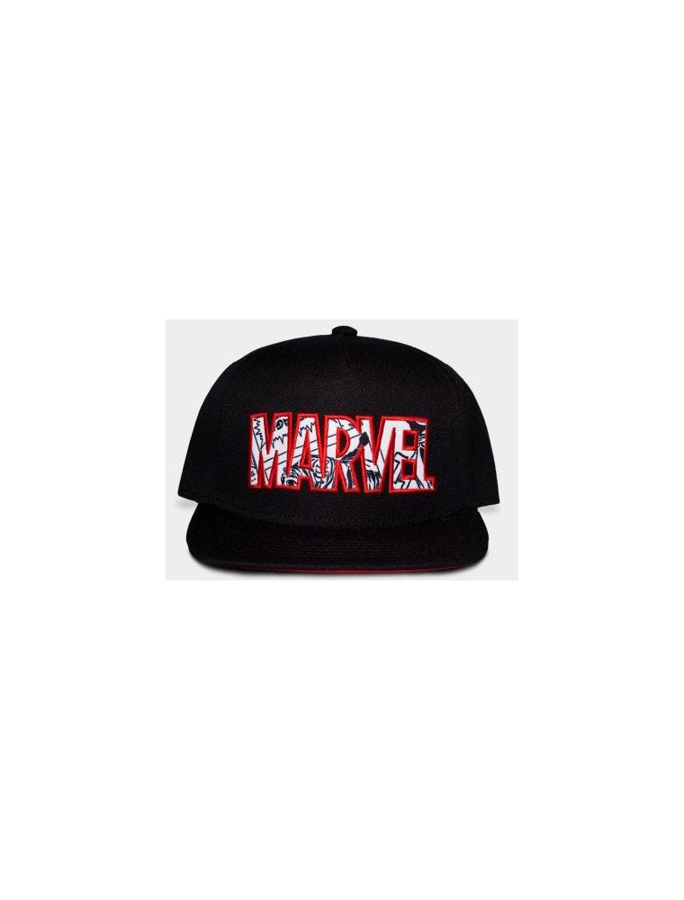 CAP MARVEL LOGO ROSSO NERO - GADGET