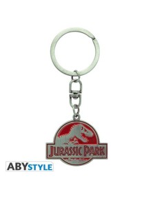 Abykey357 - Jurassic Park - Portachiavi In Metallo - Logo Gadget