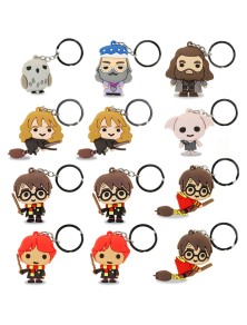 Harry Potter Pvc Portachiavis 4 Cm Assortment (12) Karactermania