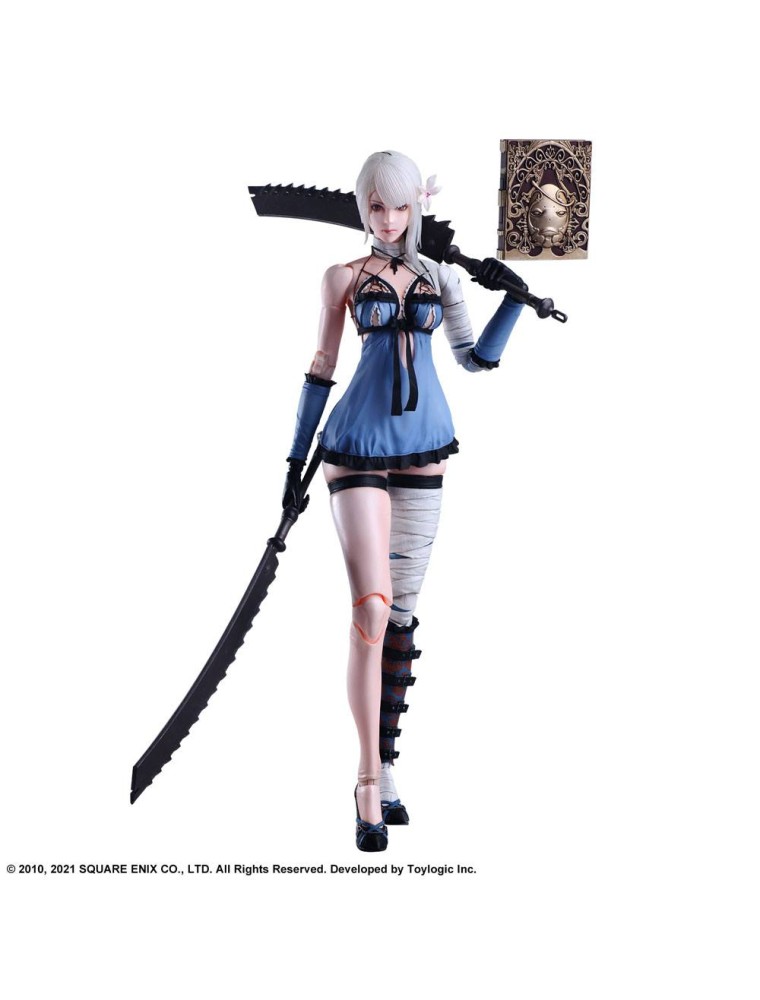 Nier Replicant Ver.1.22474487139... Play Arts Kai Action Figura Kainé 26 Cm Square-enix