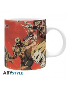 Abymuga115 - Attack On Titan - Tazza 320ml - Battle Scene Season 4 Gadget