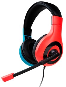 BB CUFFIE STEREO V1 ROSSO/BLU SWITCH