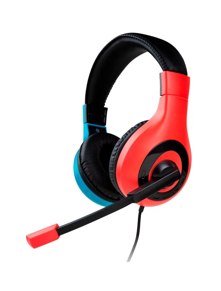 BB CUFFIE STEREO V1 ROSSO/BLU SWITCH