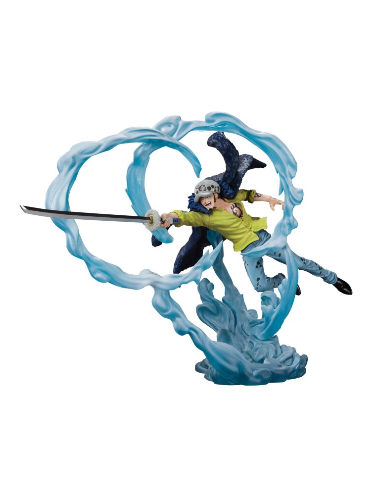 One Piece Statua Trafalgar Law Battaglia dei Mostri su Onigashima 24 Cm Bandai