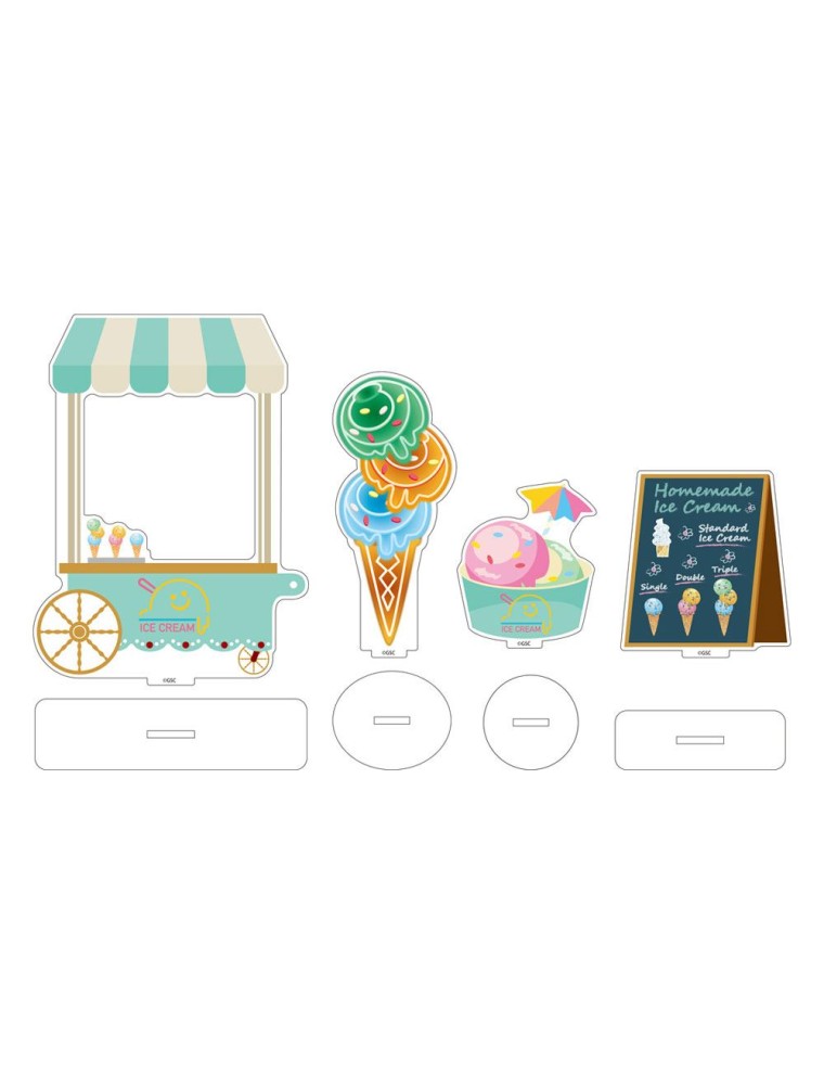 Nendoroid Nendoroid More Acrylic Stand Decorations: Ice Cream Parlor Good Smile Company