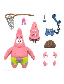 Spongebob Ultimates Action Figura Patrick 18 Cm Super7