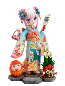 Kobayashi's Dragon Maid Pvc Statua 1/7 Kanna Finest Kimono 17 Cm Furyu