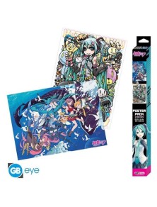 Abydco848 - Hatsune Miku - Series 2 - Set 2 Chibi Poster (52x38) Gadget