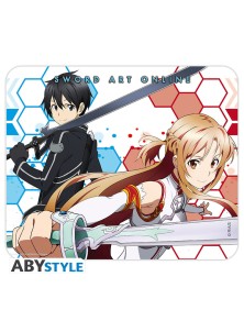 Sword Art Online - Flexible Tappetino Per Mouse - Kirito E Asuna