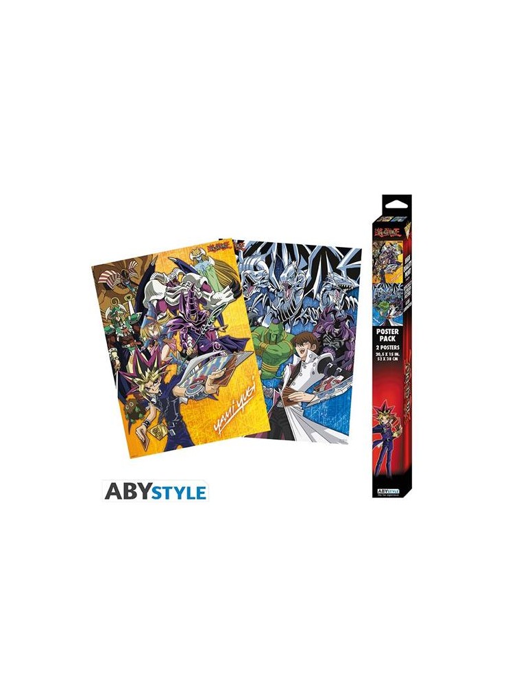 Abydco008 - Yu-gi-oh! - Yugi E Kaiba - Set 2 Chibi Poster (52x38) Gadget