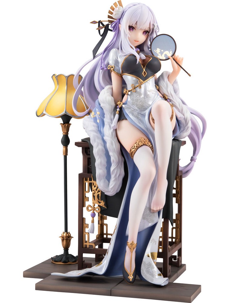 Re:zero Starting Life In Another World Pvc Statua 1/7 Emilia: Graceful Beauty Ver. 24 Cm Kadokawa