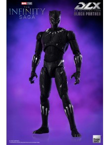 Infinity Saga Dlx Action Figura 1/12 Black Panther 17 Cm Threezero