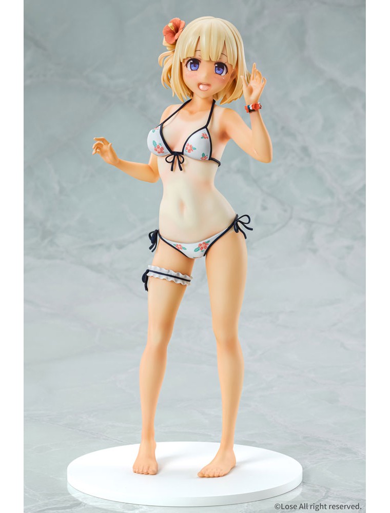 Maitetsu Pvc Statua 1/6 Hinai Paulette Bikini Tanned Ver. 24 Cm Q-six