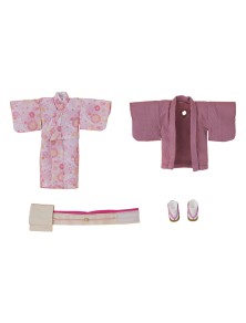 Original Character For Nendoroid Bambola Figures Outfit Set: Kimono - Girl (pink) Good Smile Company