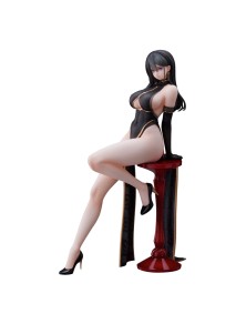 Original Character Pvc Statua Hayabusa Illustration Black China Dress-chan 16 Cm Union Creative