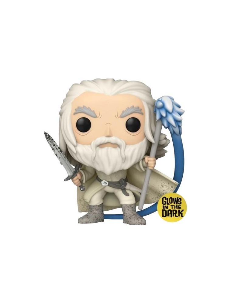 Il Signore Degli Anelli Pop! Movies Figure in Vinile Gandalf il Bianco 9cm Esclusiva Funko