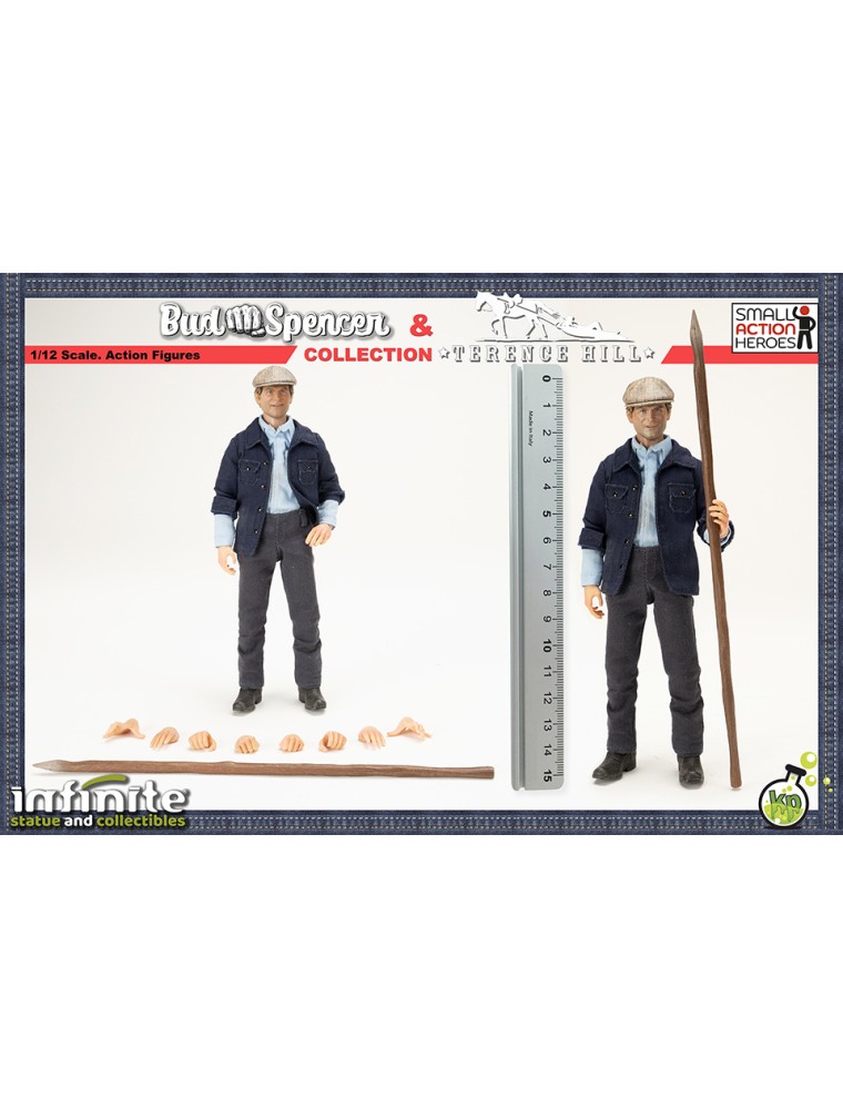 Terence Hill Small Action H.af1/12 Ver A Action Figura Infinite Statua