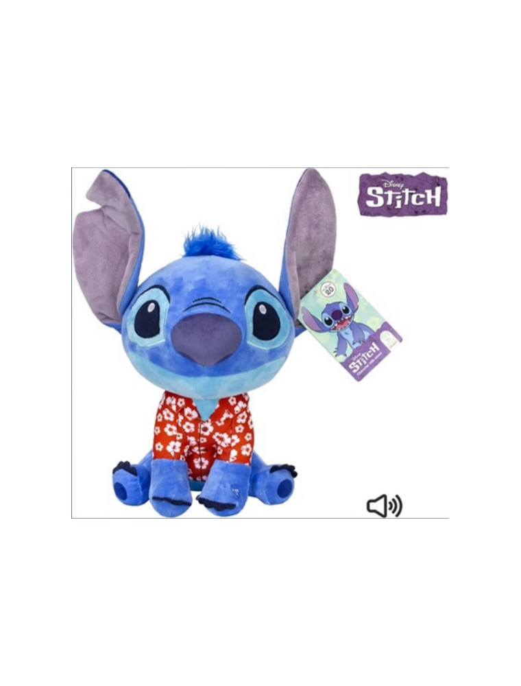 PELUCHE SONORO LILO & STITCH LIL BODZ 30 CM DISNEY