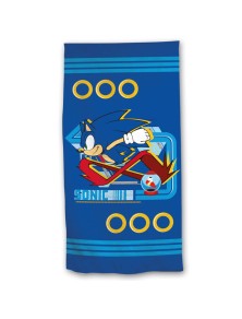 Sonic Il Riccio Telo Mare Microfibra Sonic 140 x 70 cm Sega