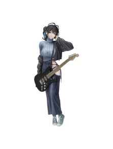 Juroku Illustration Pvc Statua Guitar Meimei Backless Dress 26 Cm Sentinel