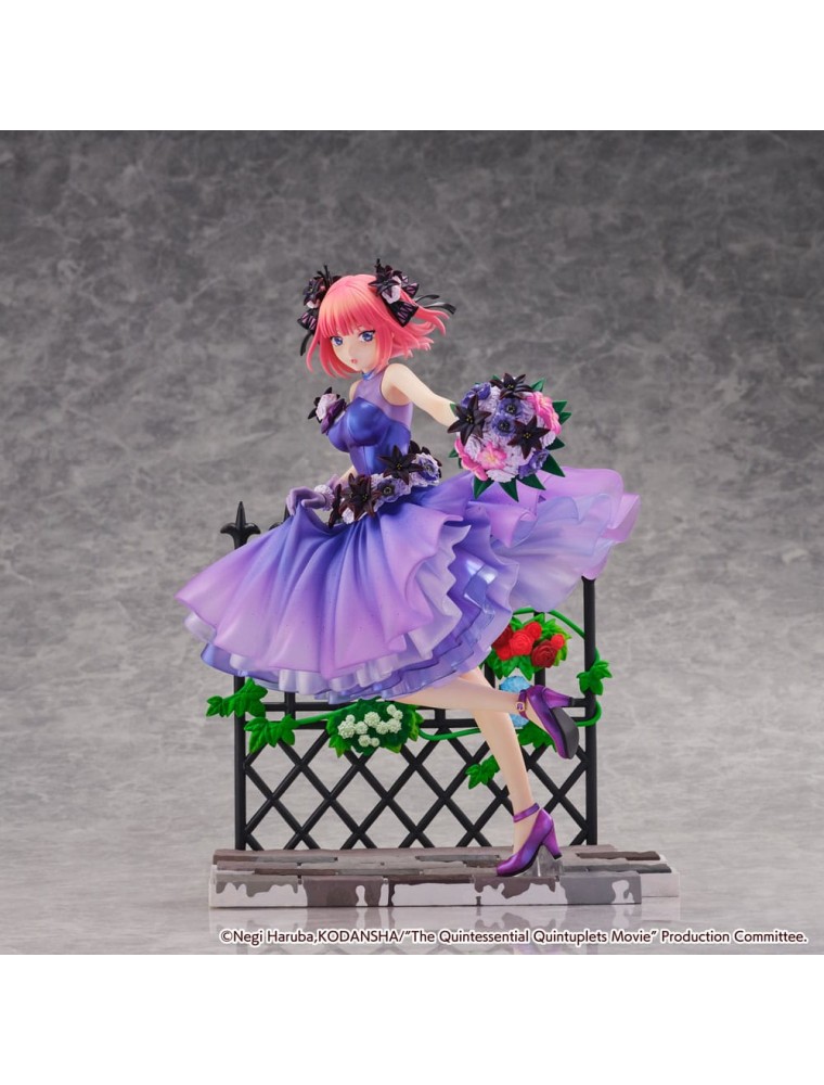 The Quintessential Quintuplets: The Movie Pvc Statua 1/7 Nino Nakano Floral Dress Ver. 25 Cm Estream