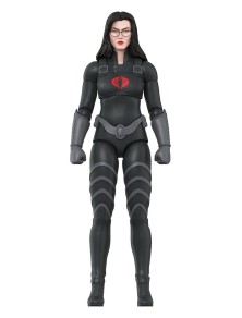 G.i. Joe Ultimates Action Figura Baroness (black Suit) 18 Cm Super7