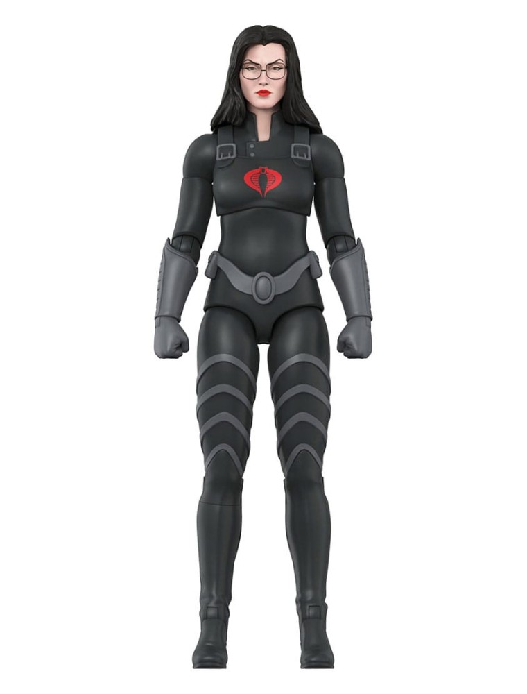 G.i. Joe Ultimates Action Figura Baroness (black Suit) 18 Cm Super7