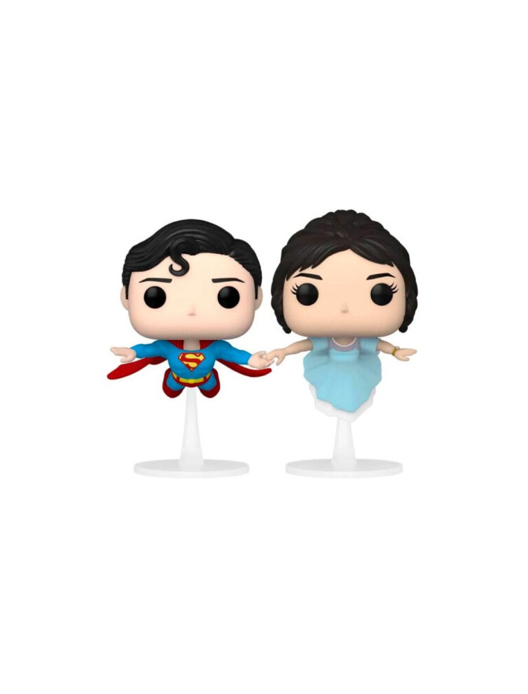 Pop Pack 2 Figures Dc Comics Superman & Lois Flying Esclusiva Funko