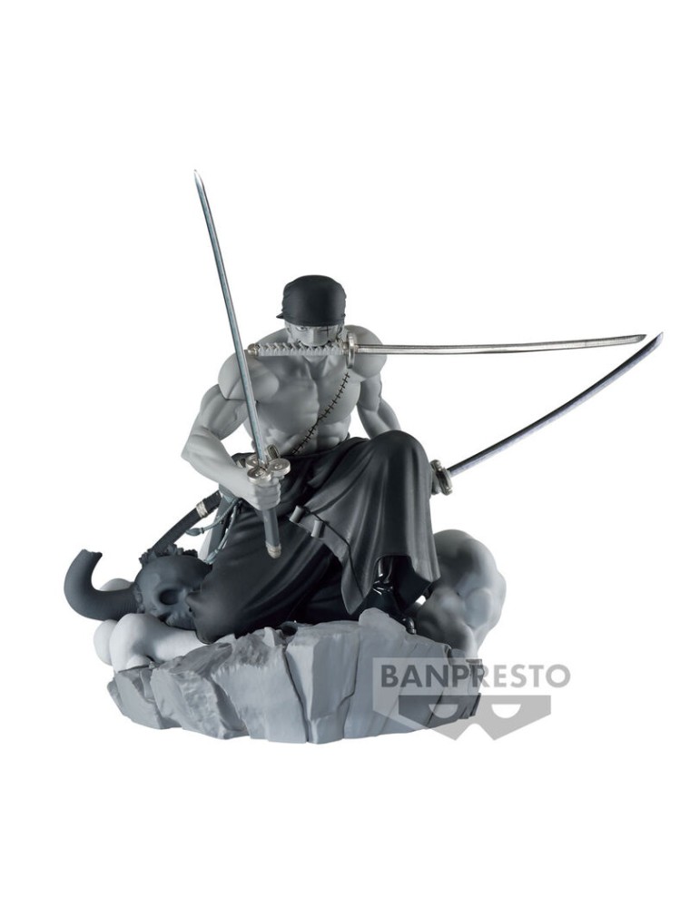 One Piece Dioramatic Figure in Pvc Roronoa Zoro (The Tones) 15cm Banpresto