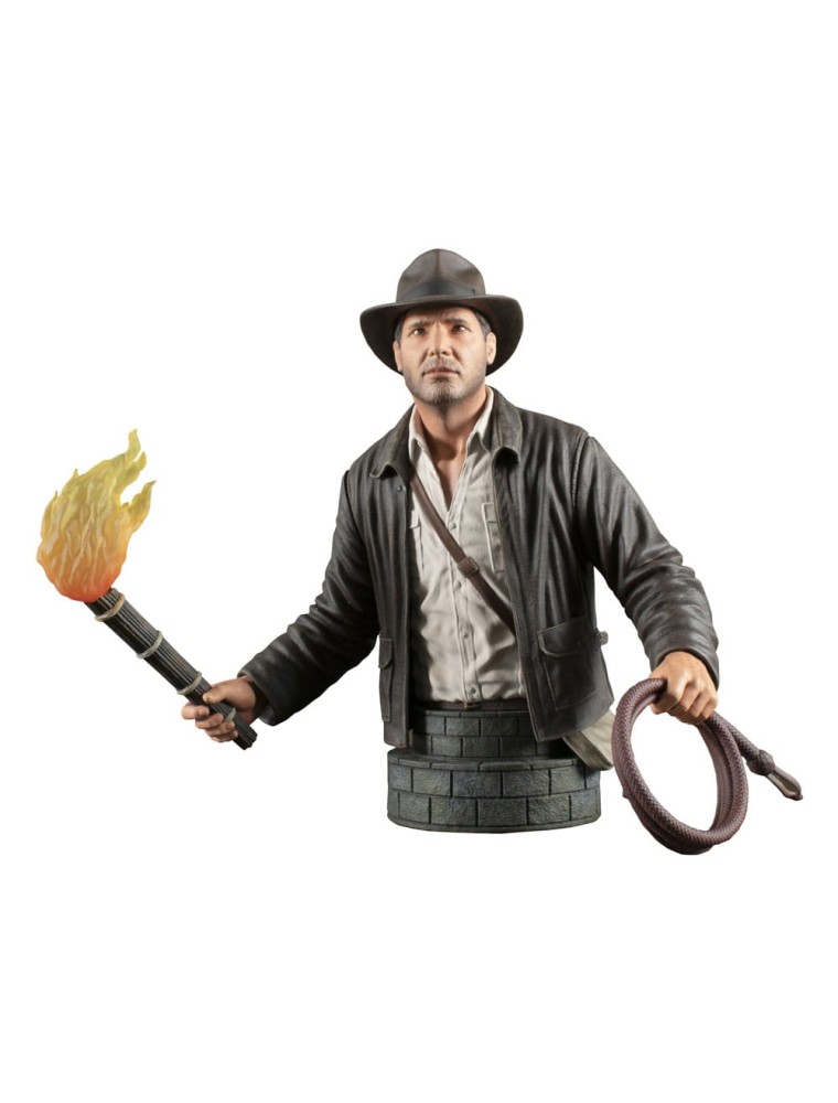 Indiana Jones: Raiders Of The Lost Ark Busto 1/6 Indiana Jones 15 Cm Gentle Giant