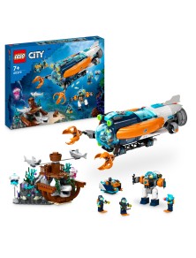 LEGO CITY 60379 - SOTTOMARINO PER ESPLORAZIONI ABISSALI