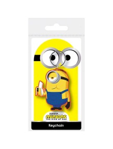 Minions Stuart Banana Rubber Portachiavi Portachiavi Pyramid International