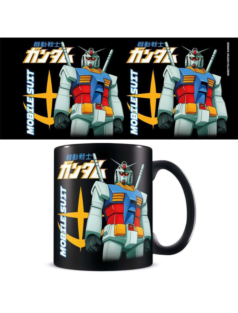 Gundam Rx-78 Black Dlx Tazza Tazza Pyramid International