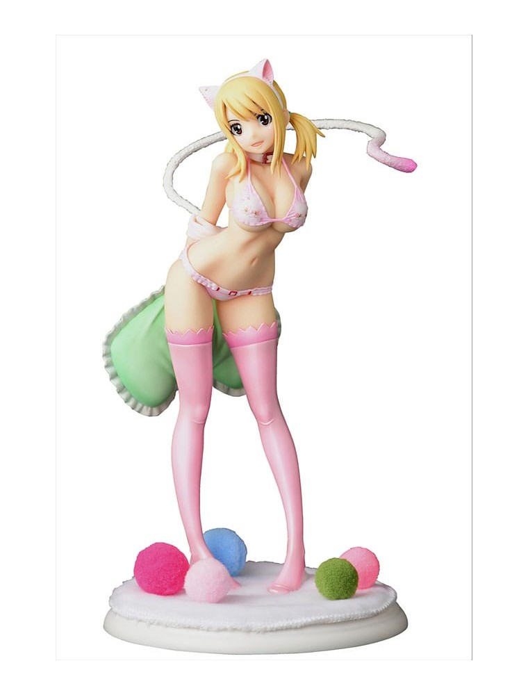 Fairy Tail Statua 1/6 Lucy Heartfilia·cherry Blossom Cat Gravure_style 25 Cm Orca Toys