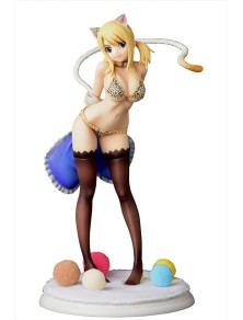 Fairy Tail Statua 1/6 Lucy Heartfilia - Leopard Print Cat Gravure_style 25 Cm Orca Toys