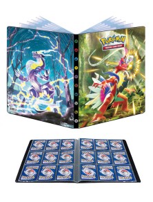 ULTRA PRO ALBUM 9 TASCHE POKEMON SCARLATTO E VIOLETTO 01 - CARTE DA GIOCO/COLLEZIONE