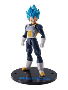 Dragon Ball Super S.h. Figuarts Vegeta Super Saiyan Blu (15° Anniversary) 14 Cm