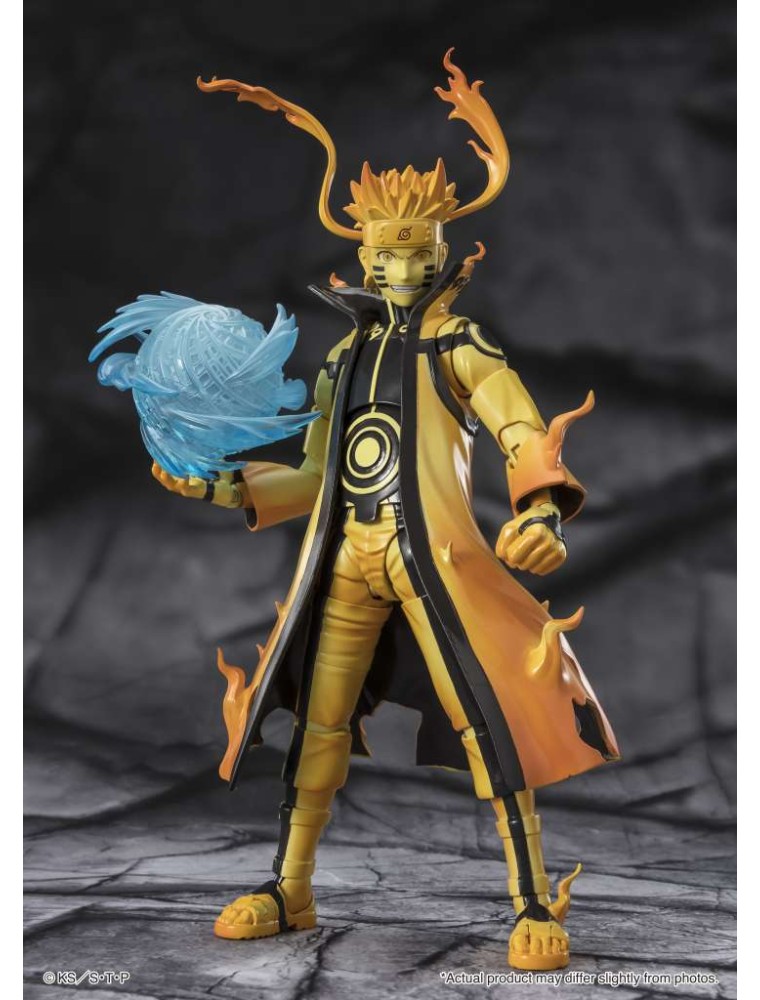 Naruto Shippuden S.H. Figuarts Action Figura Naruto Courageous Strength Bandai