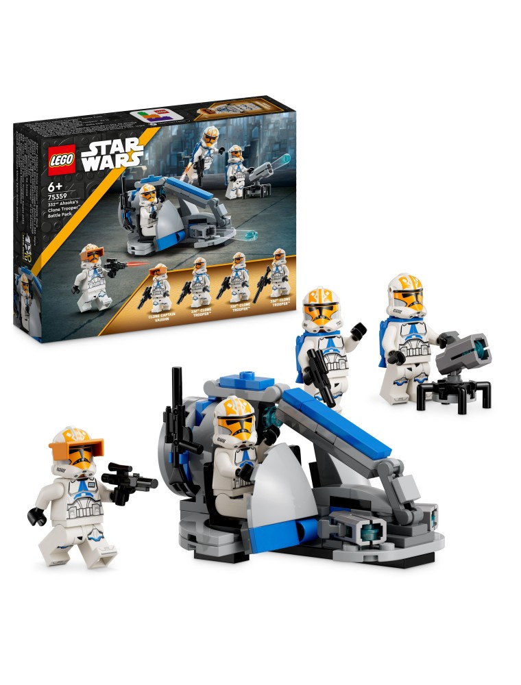 LEGO STAR WARS 75359 - BATTLE PACK CLONE TROOPER DELLA 332A COMPAGNIA DI AHSOKA